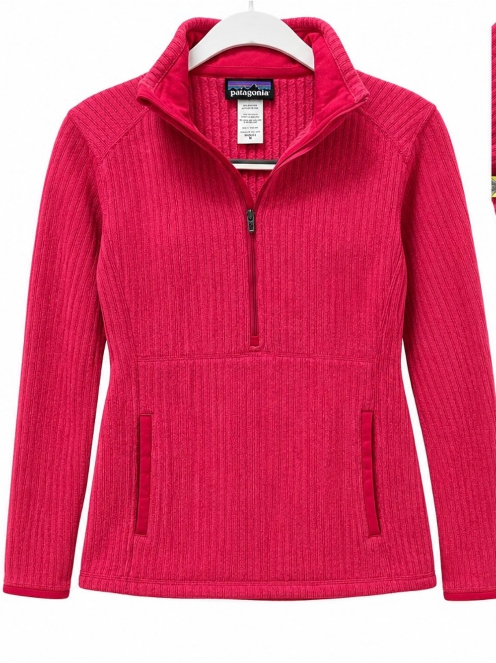 Patagonia Women's Half-Zip Fleece Pullover - Raspberry